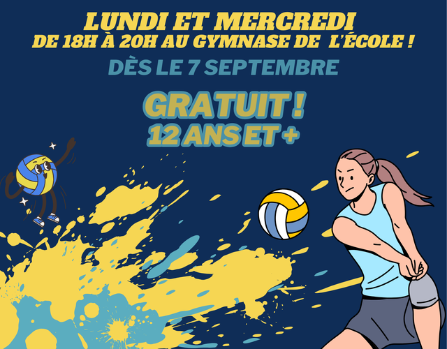 Activités sportives - Volleyball