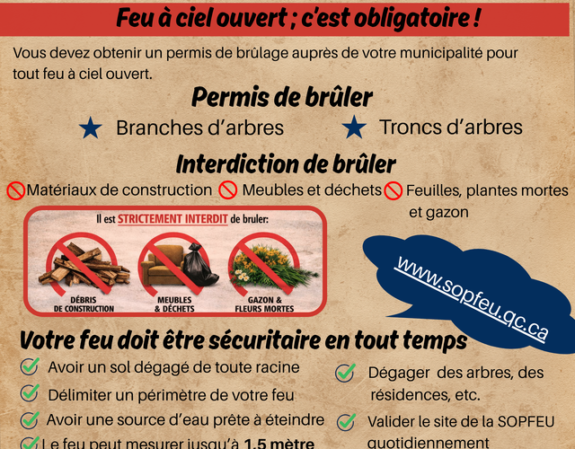 Permis de brûlage